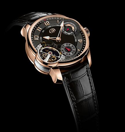 Greubel Forsey Double Tourbillon 30 Asymetrique red gold Replica Watch